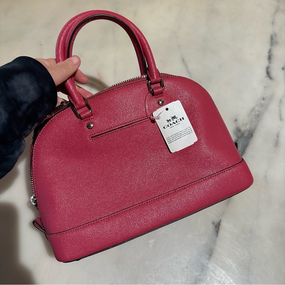 MINI SIERRA SATCHEL IN CROSSGRAIN LEATHER (COACH F57555) - Picture 2 of 7